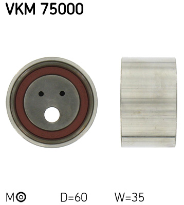 Rullo tenditore, Cinghia dentata - VKM 75000 SKF